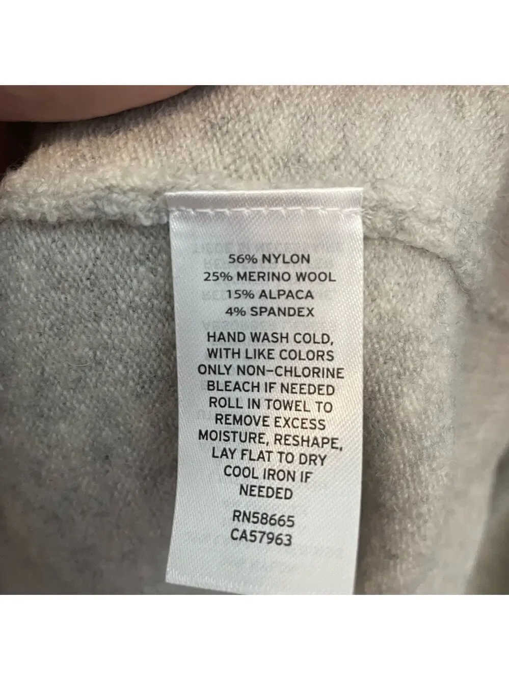𝅺nordstrom Mens gray crewneck sweater